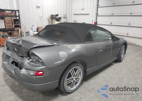 2003 Mitsubishi Eclipse Spyder Gts z USA, uszkodzony, nr VIN 4A3AE75H13E058376